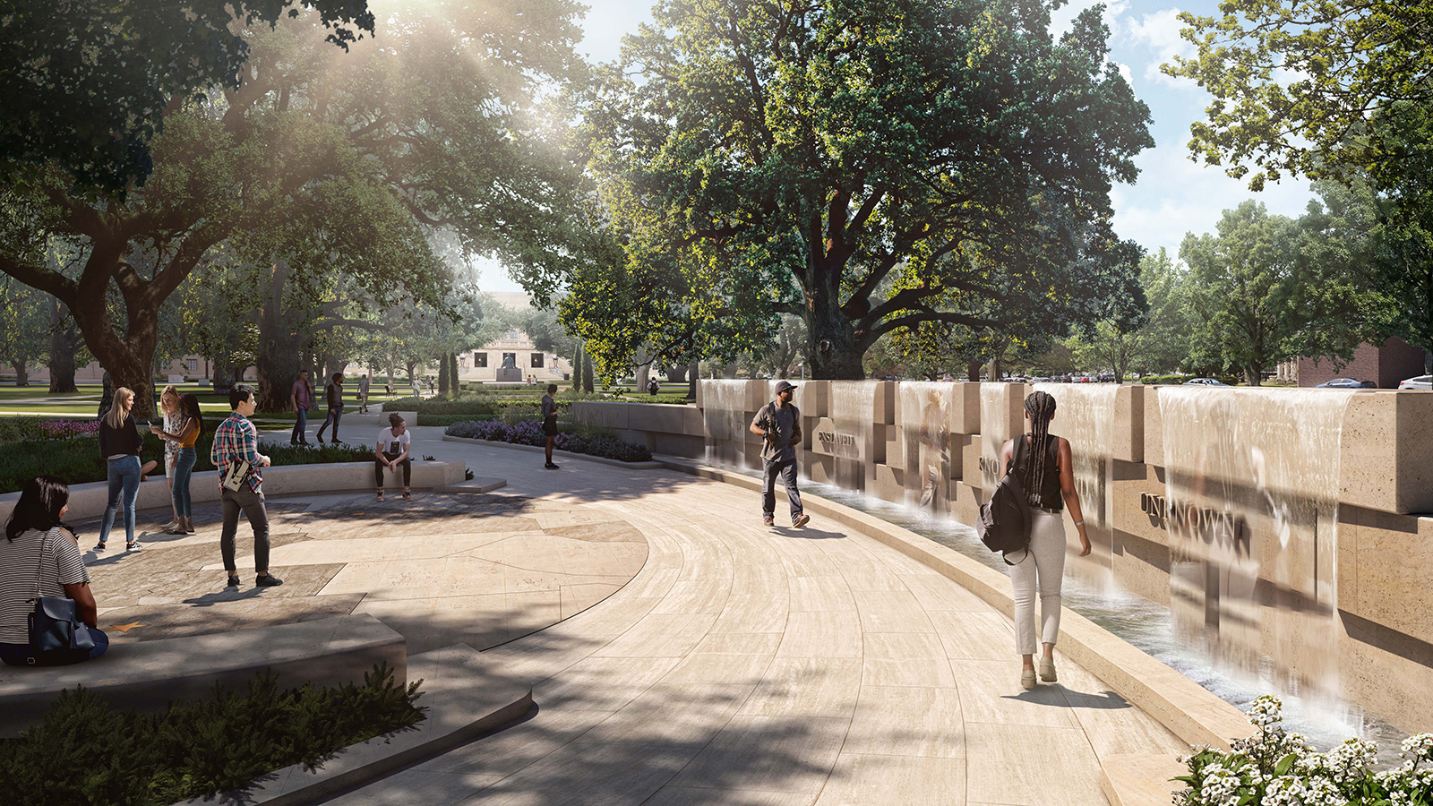 Memorial to Enslaved Persons - Rendering 3