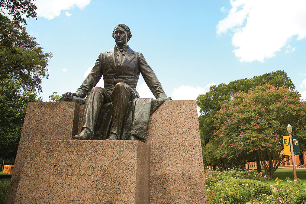 Robert Emmett Bledsoe Baylor Statue