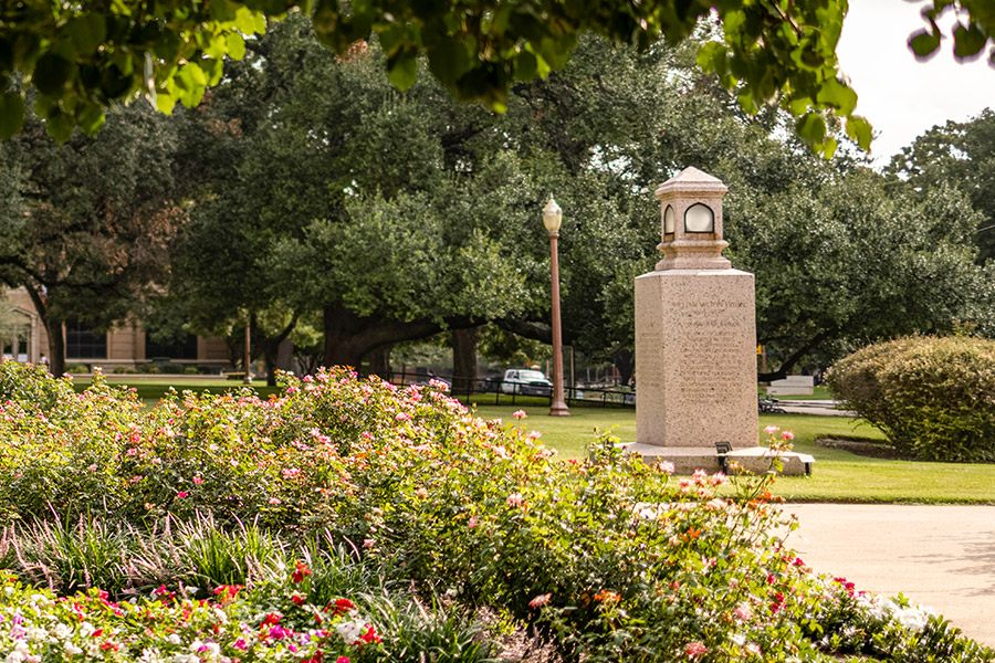 William Milton Tryon and James Huckins Monuments