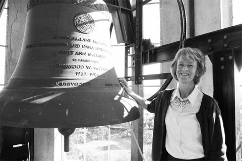 Lynnette Geary with Bell